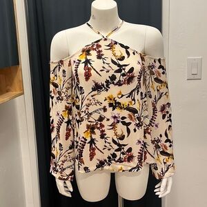 Love, Fire Floral Halter Top